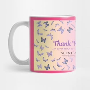 Thank you for purchasing our product, Scentsy independent consultant Mug